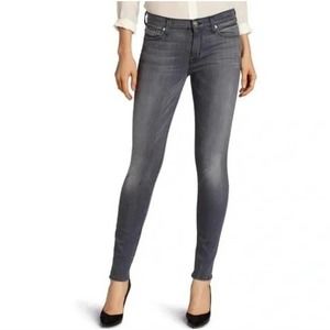NWT Hudson Nico Mid Rise Super Skinny Jean in Grey Size 26